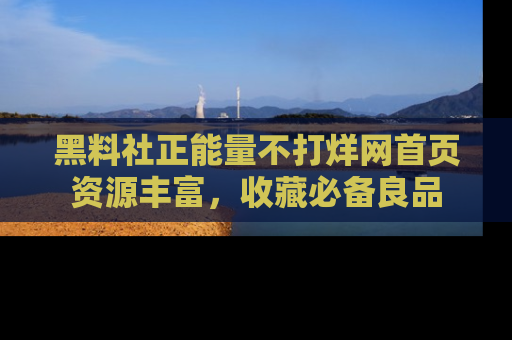 黑料社正能量不打烊网首页资源丰富，收藏必备良品