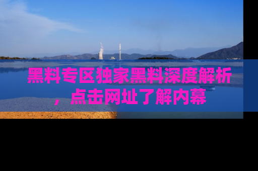 黑料专区独家黑料深度解析，点击网址了解内幕