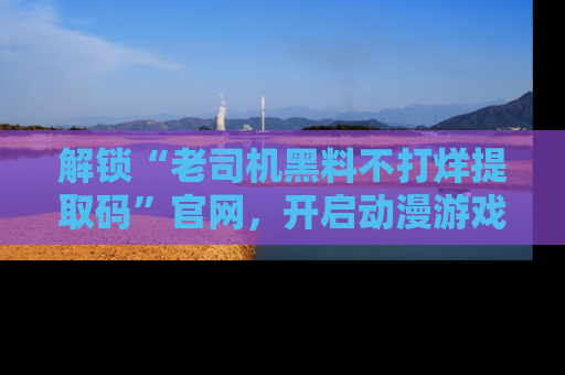 解锁“老司机黑料不打烊提取码”官网，开启动漫游戏的新次元之旅！