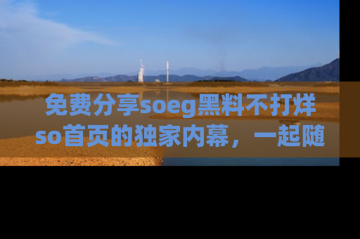 免费分享soeg黑料不打烊so首页的独家内幕,一起随时吃瓜吧!