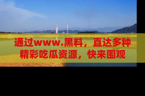 通过www.黑料,直达多种精彩吃瓜资源,快来围观