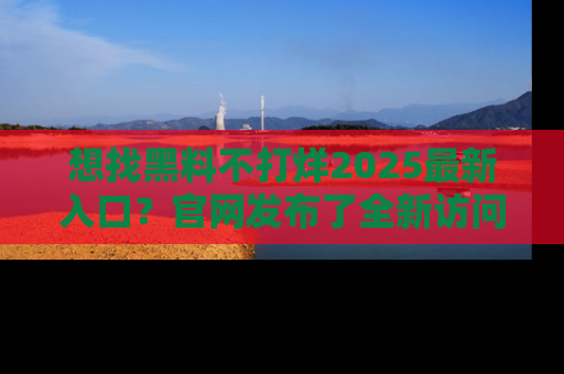 想找黑料不打烊2025最新入口？官网发布了全新访问指南！