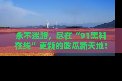 永不迷路，尽在“91黑料在线”更新的吃瓜新天地！